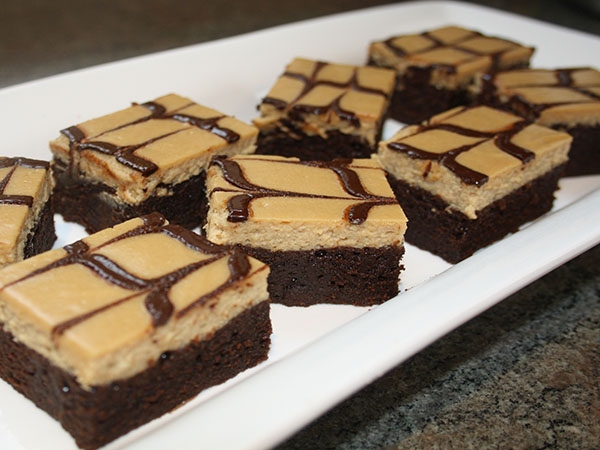 Gluten Free Espresso Brownie Bars